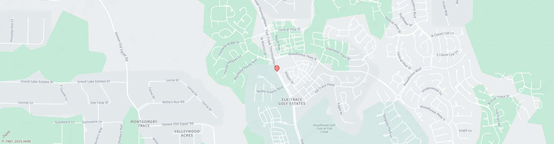 Location Map: 750 Fish Creek Thoroughfare Montgomery, TX 77316